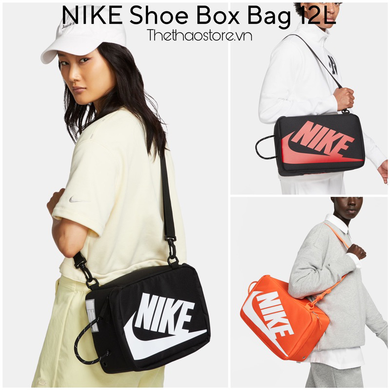 Nk Shoes Box Bag 12L DA7337-010 DA7337-870 DA7337-013 | Shopee Philippines
