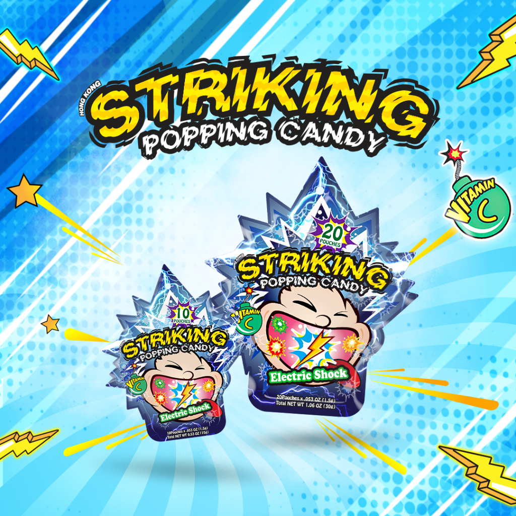 Striking Popping Candy Electric shock Flavor Explosive Candy Shopee