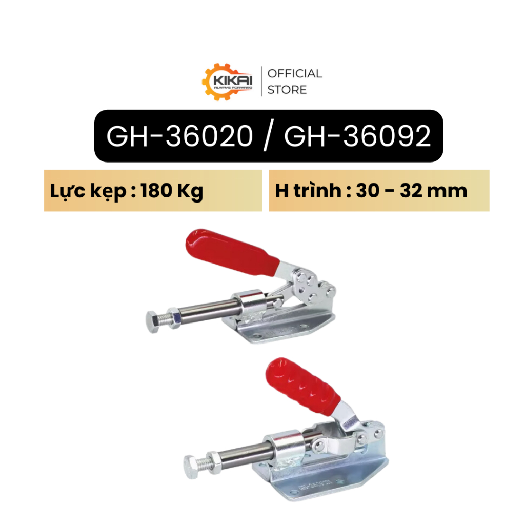 Positioning clamp GH 36020 CH 36092 is used to clamp workpieces in ...