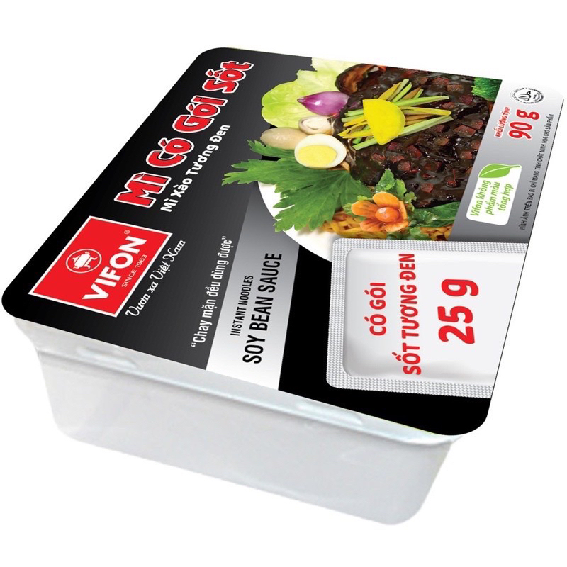 Vifon Black Soy Sauce Noodles (Box 90g) Shopee Philippines