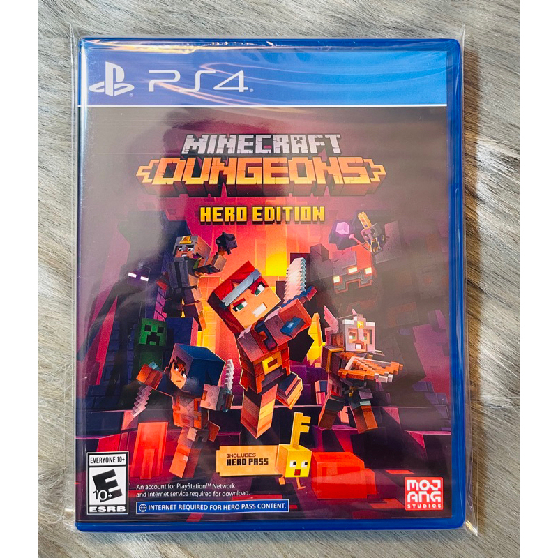 Ps4 game disc: Minecraft Dungeon (new) | Shopee Philippines