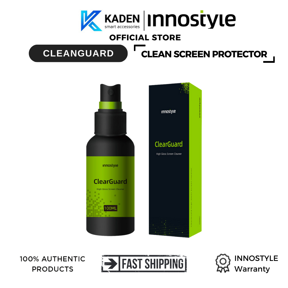Innostyle Clearguard High-gloss screen cleaner (ISC100CG) - Genuine ...
