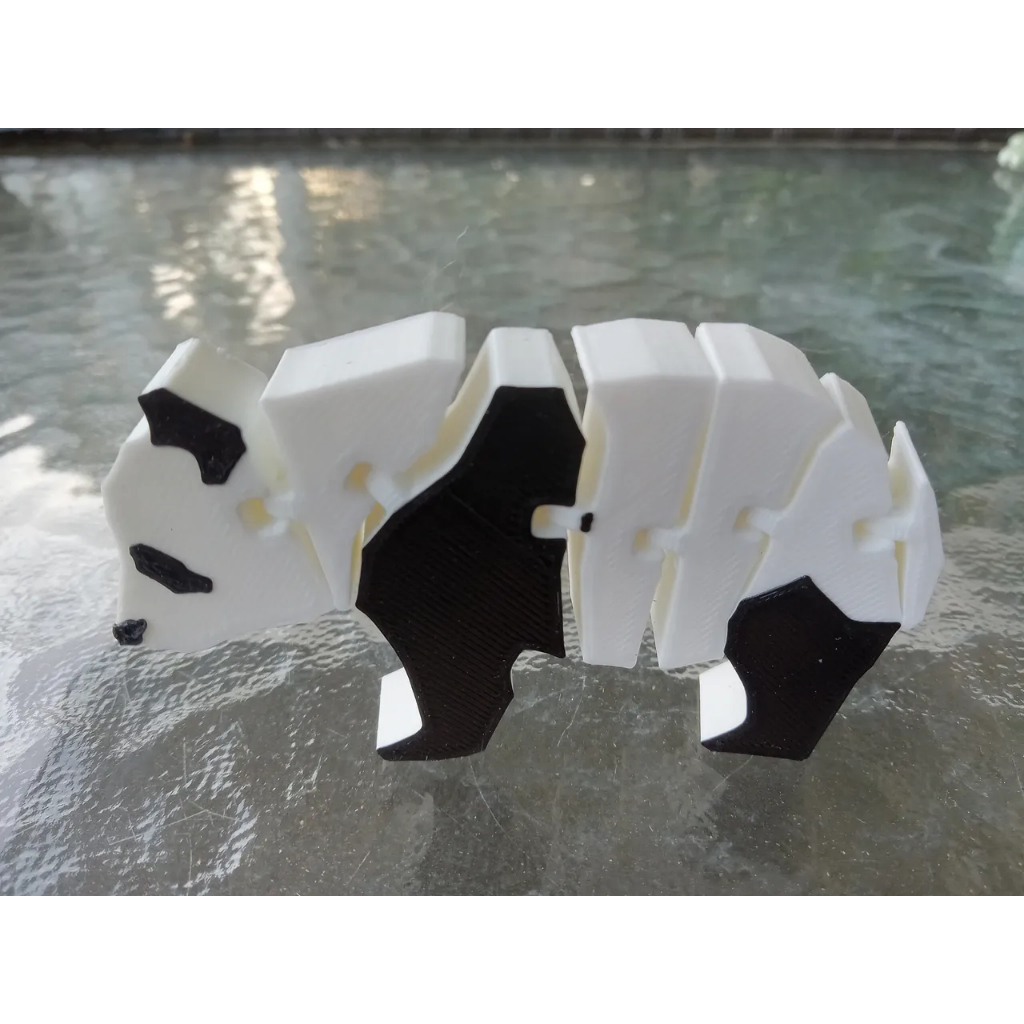 Plastic 3D PRINTED MODEL - Articulating Panda - MS25 | Shopee Philippines