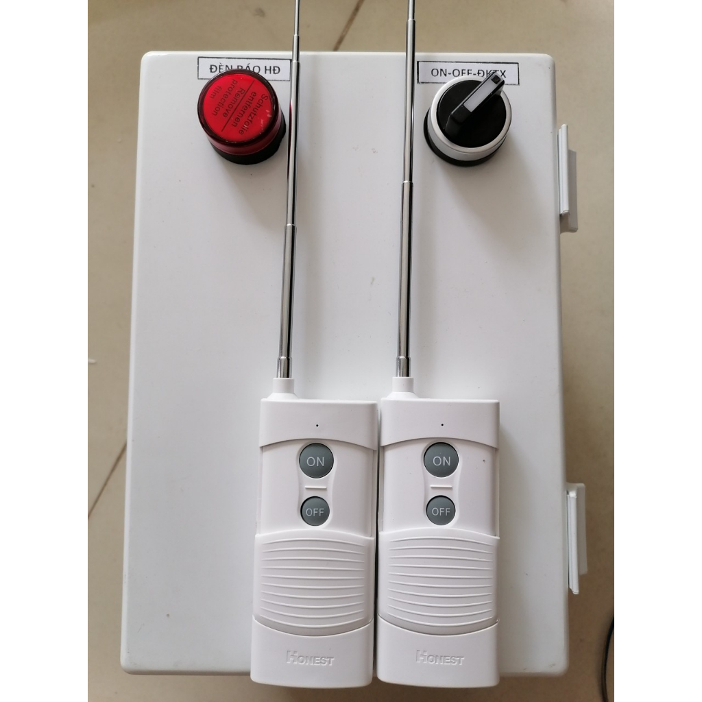 Remote pump on/off controller by remote, phone, timer 220v | Shopee ...
