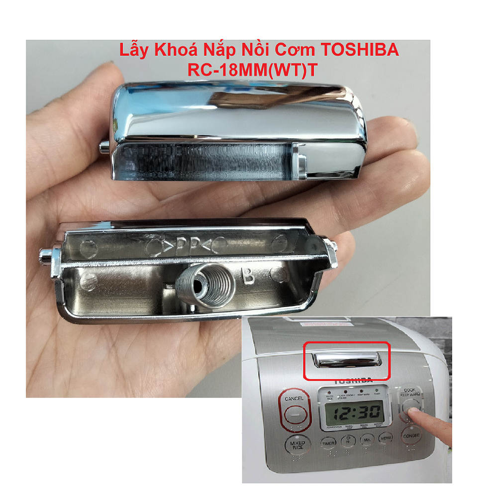 Toshiba Rice Cooker Button Lock Standard Type For model RC18MM(WT