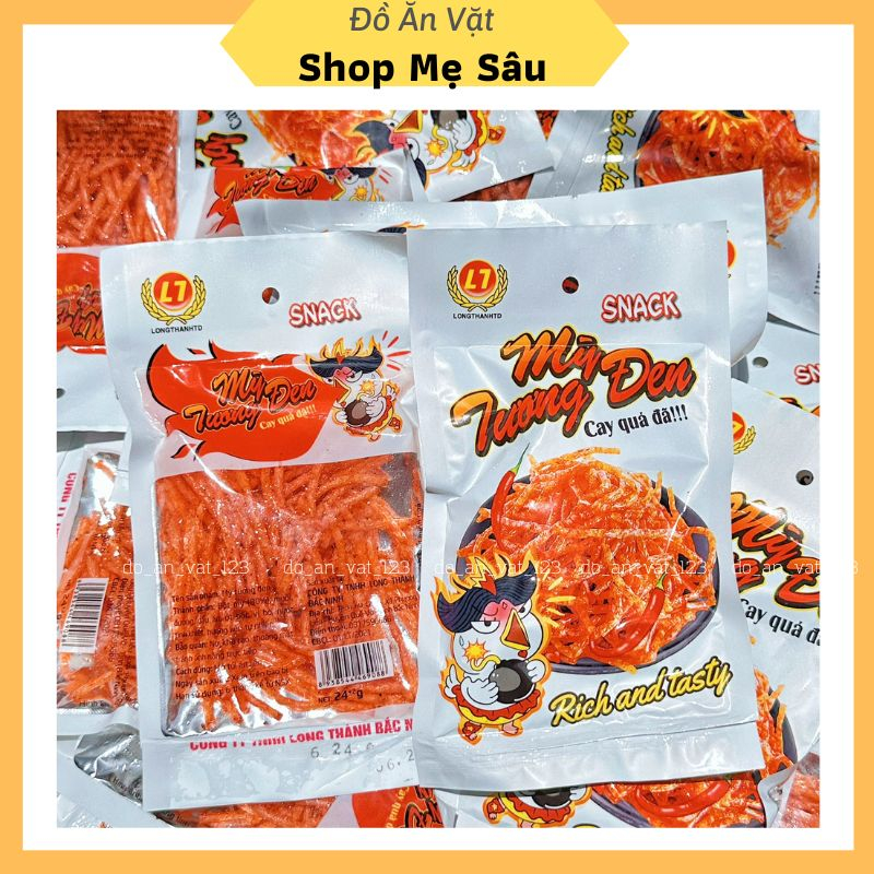 Spicy Black Soy Noodle Snack (Pack Of 26g) | Shopee Philippines