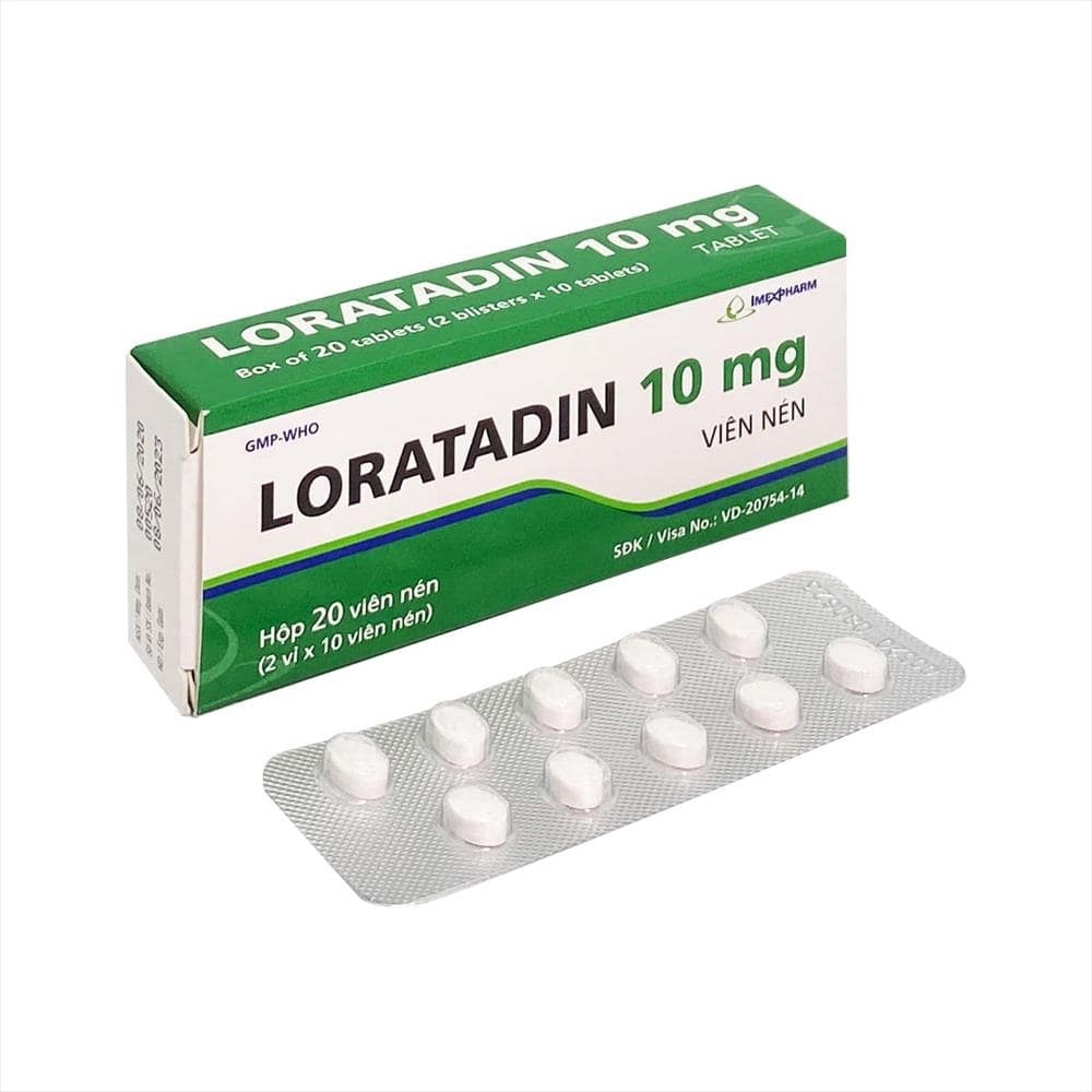 Loratadin 10mg Imexpharm Reduces Allergic Rhinitis, Jute Eyebrows (2