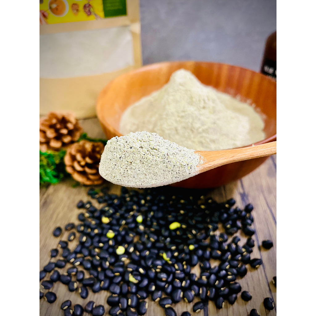 Pure Black Bean Powder, Green Black Bean Powder for Weight Loss, Body ...