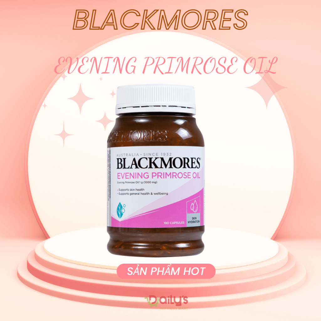 Blackmore Evening Primrose Oil 1000 Primrose Oil Supports Skin Beauty ...