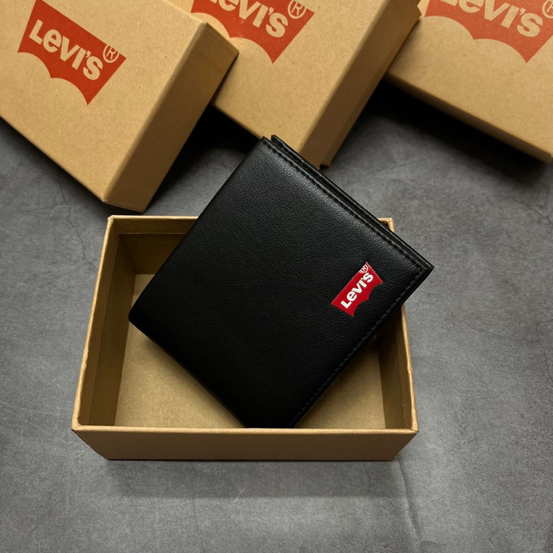Genuine Leather levis Wallet Shopee Philippines