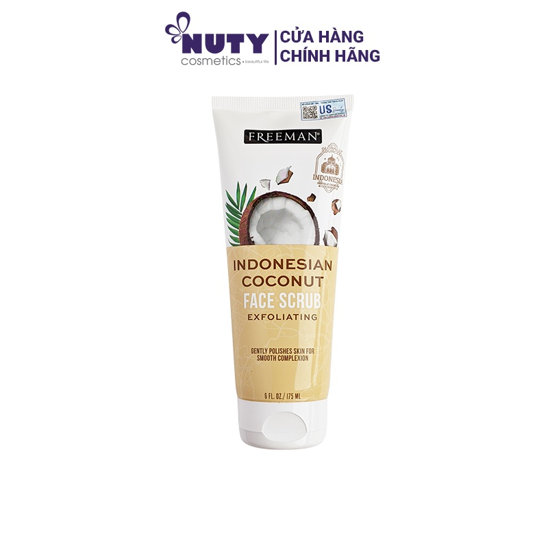Freeman Coconut Indonesia & Exfoliating Indonesian Coconut Face Scrub