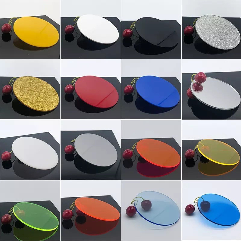 Combo of 10 round mica panels 2cm 3cm 4cm 5cm, 2mm 3mm thick, many ...