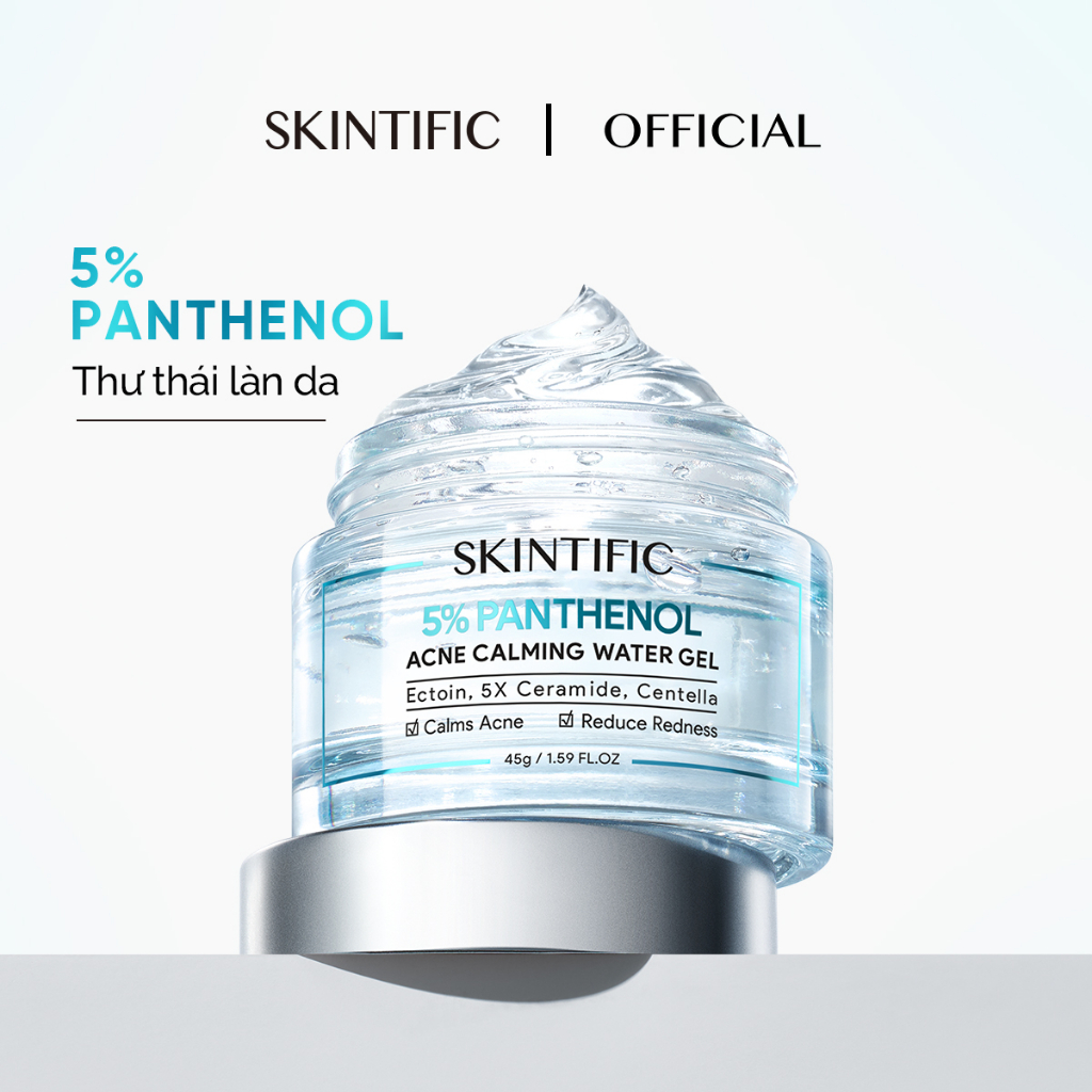 Moisturizing Gel To Reduce Acne Contains 5% Panthenol SKINTIFIC 45g ...