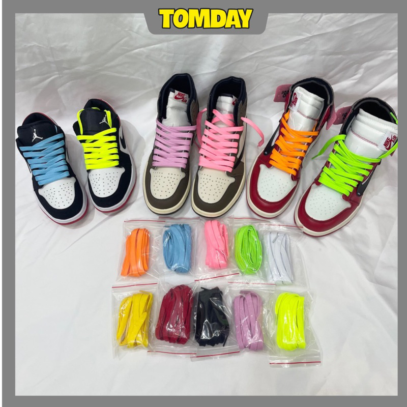 Jordan Shoelaces Of Full Color High Neck 160cm Low Neck 120cm Shopee