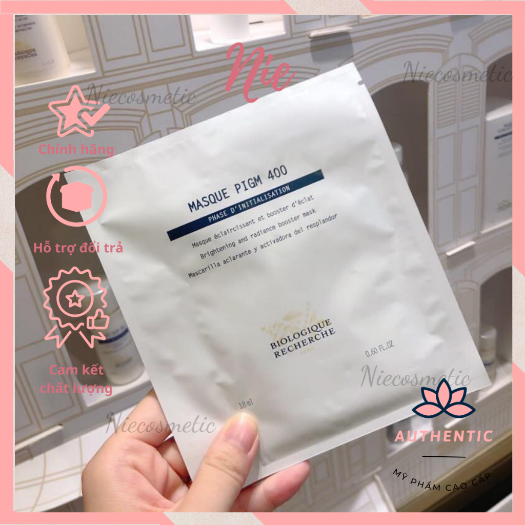 [Genuine] Masque PIGM 400 Whitening, Matte, Melasma And Freckles Mask ...