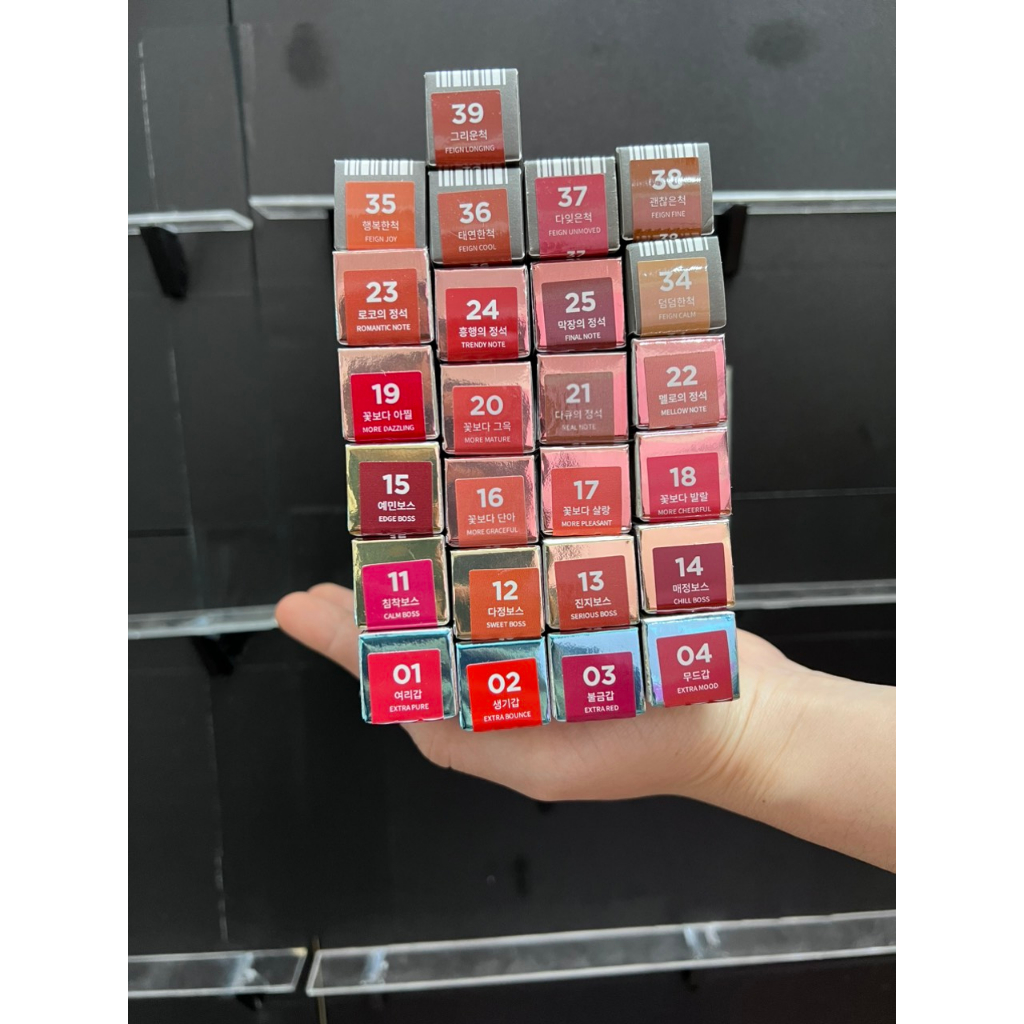 Bbia LAST VELVET TINT VER8 Lipstick (Includes 5 Color Codes) Shopee