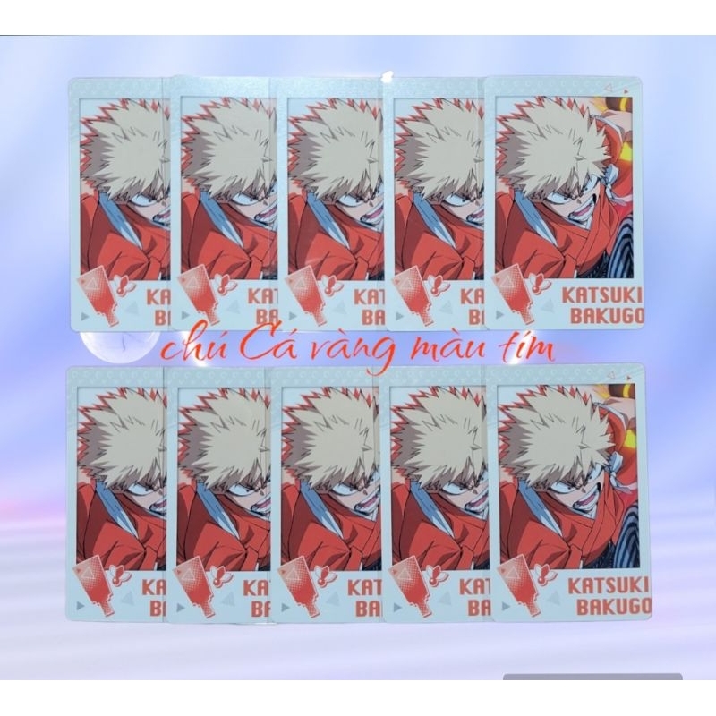 [Purple Yellow Fish]-- Available] Snap / Metal, Pola Katsuki Bakugo ...