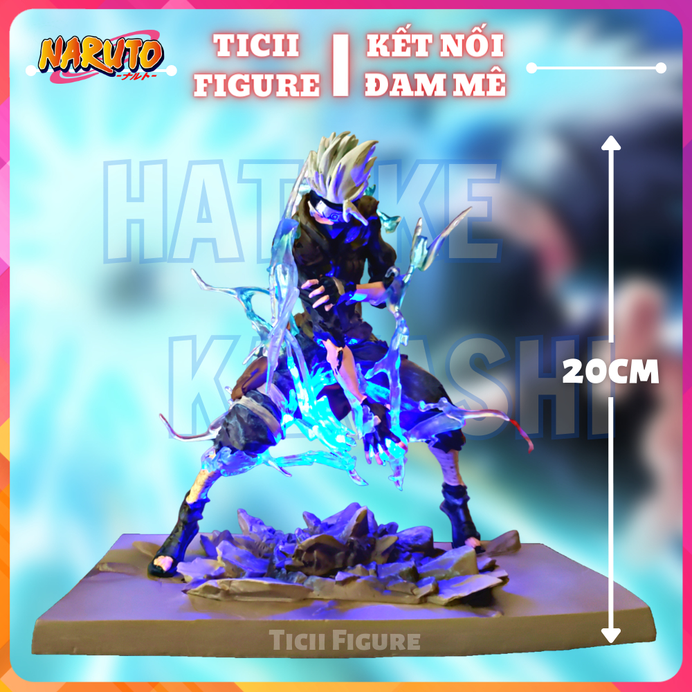Naruto Model Kakashi Chidori PVC Iron Curtain Studio Has A Very Sharp
