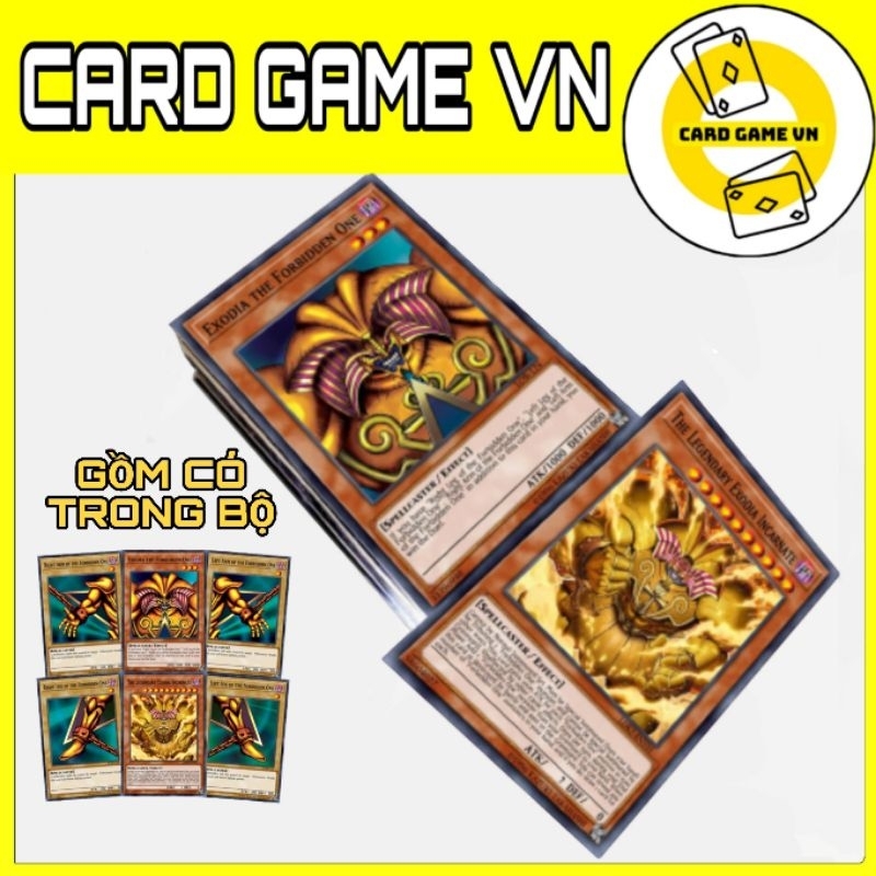 [Printing Post] YuGiOh Card Set Of 45 YuGi Exodia Deck Cards IN