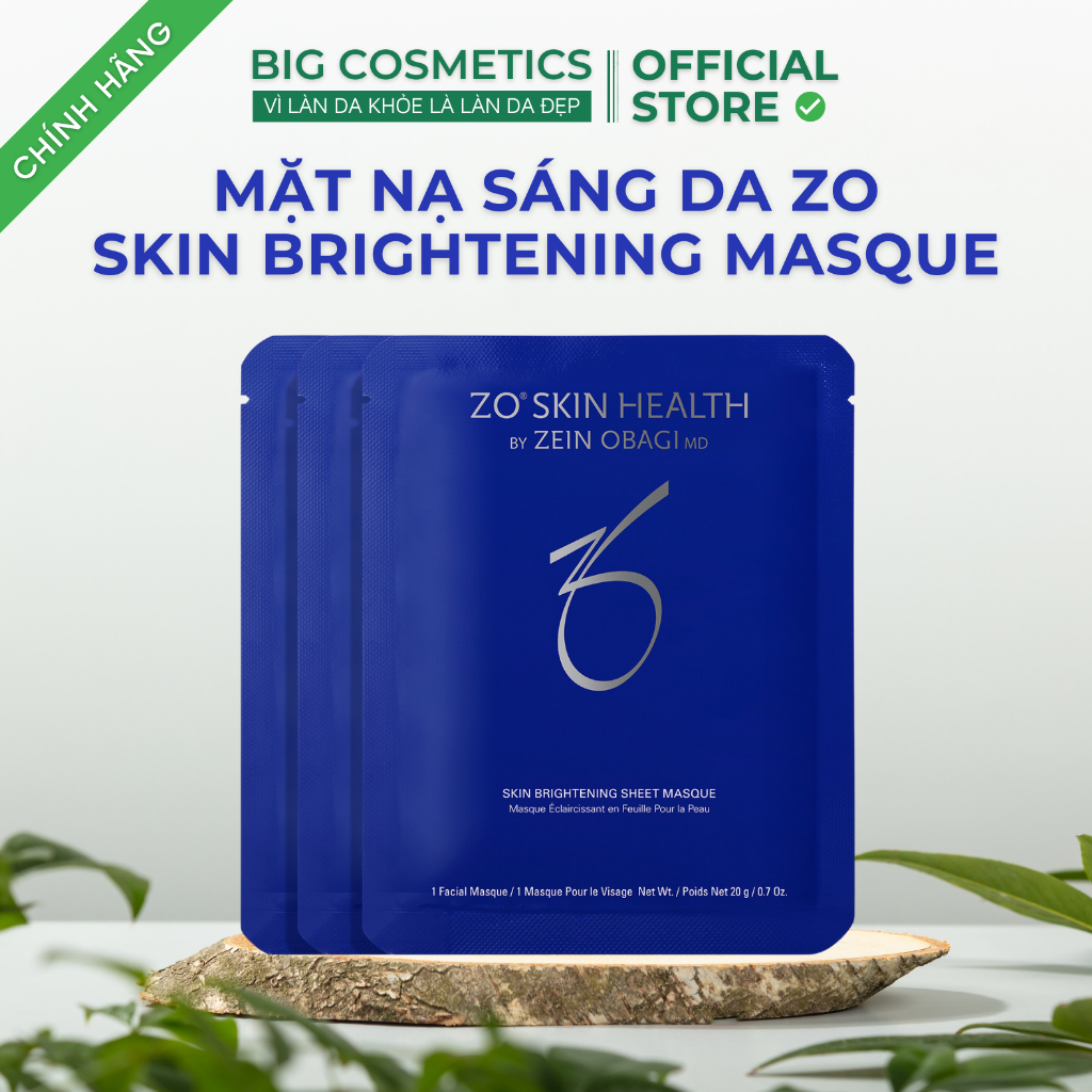 Zo Skin Health Skin Brightening Sheet Masque Brightening Mask 20g 