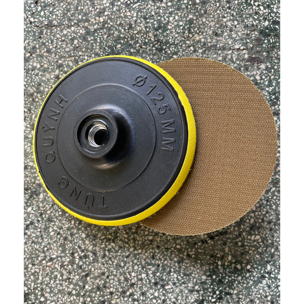 Round sandpaper base, armor paper 100mm-125mm-180mm | Shopee Philippines