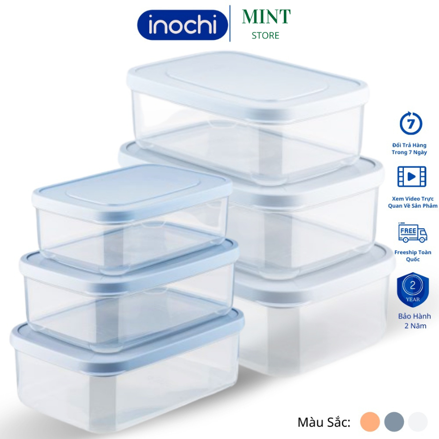 Inochi Plastic Food Box, Inochi Refrigerator Freezer With Hygienic Lid ...