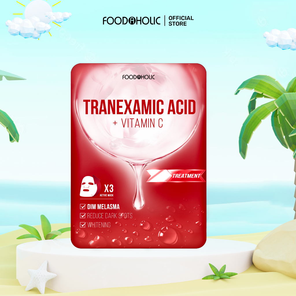 Foodaholic Tranexamic Acid Matte Red, Darkening Tranexamic Acid Ample