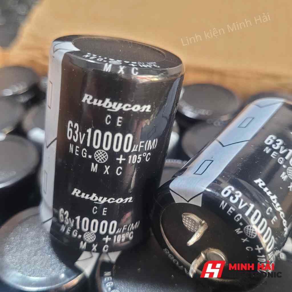 Combo of 4 rubycon capacitors 63V 10000uf | Shopee Philippines