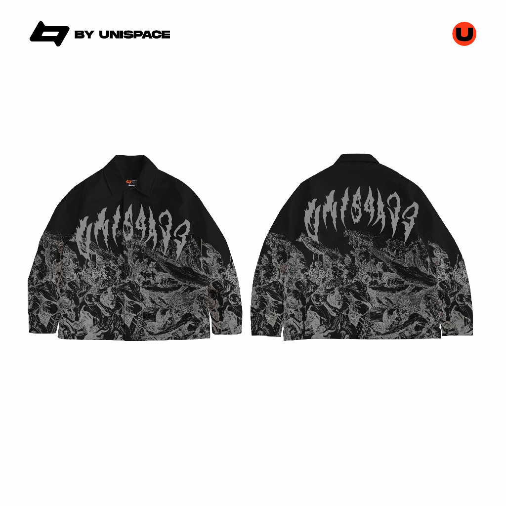 Jacket Jacket local brand By UniSpace loose form unisex Chaotic ...