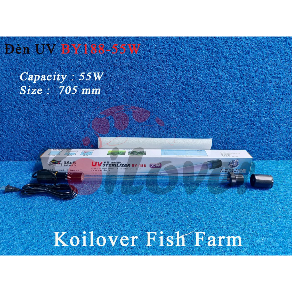 Uv Lamp To Kill Algae Kill Bacteria Baoyu 55W 75W (With Heavy Lumps