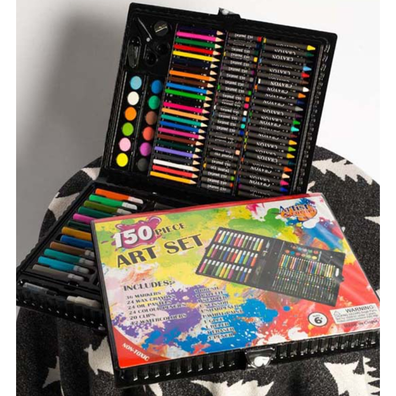 150-piece color box for children to practice coloring - SERIES 1 BTM01 ...