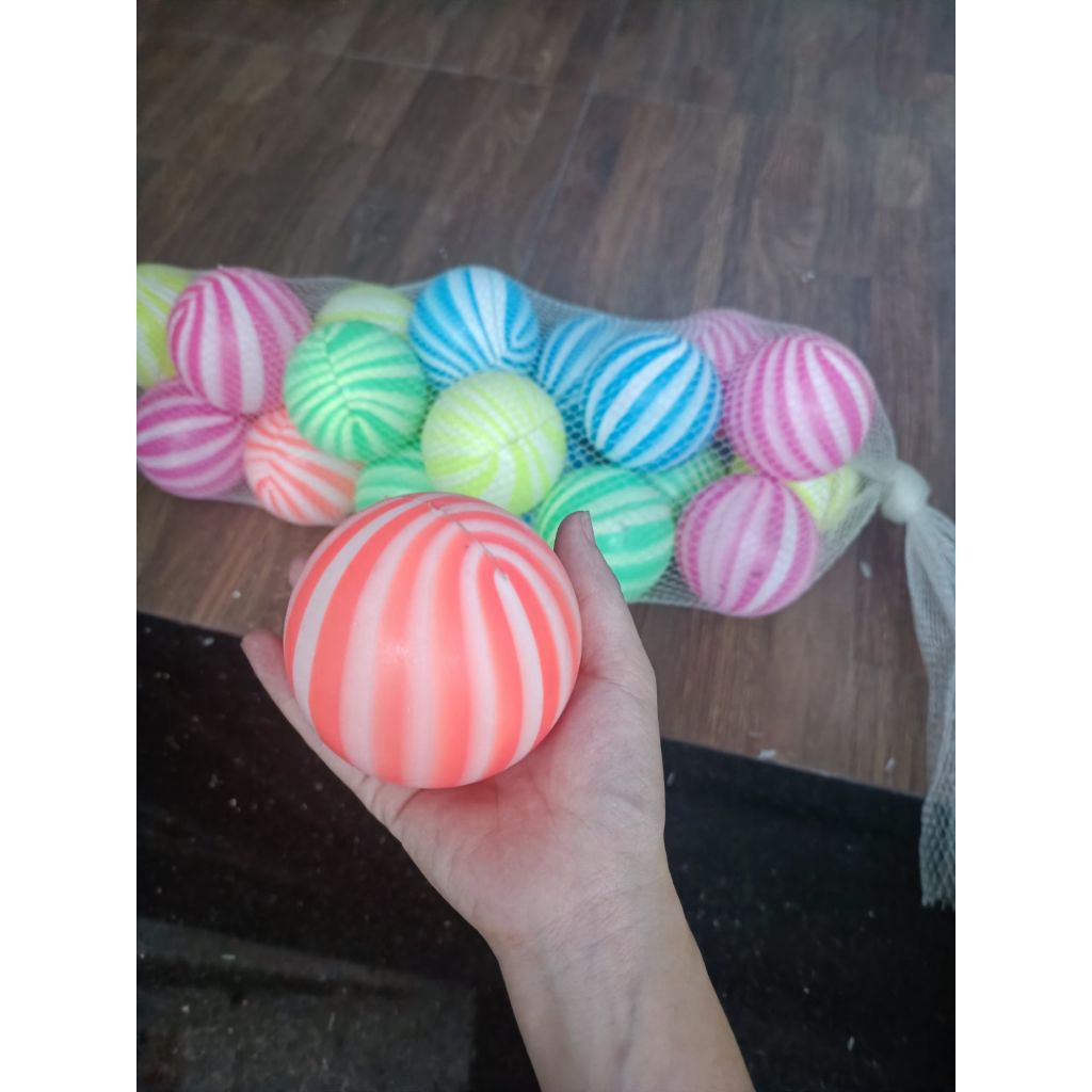 10 Plastic Balls For Babies With Many Colors, 8cm Diameter Plastic Balls Shopee Philippines