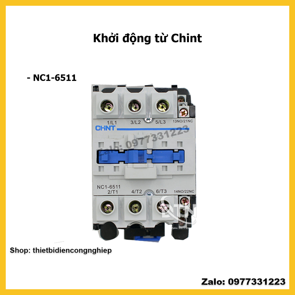 Chint Contactor Starts From Chint 65A 3P NC1-6511 24V, 220V, 380V ...