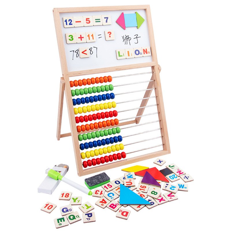 Smart worksheet with large magnetic math tools to help children learn ...