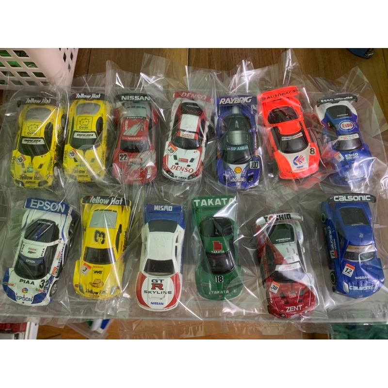 Compilation of tomica Racing cars manufactured in 2005 made in china ...