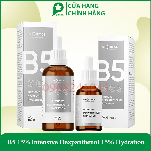 Drceutics Vitamin B5 Intensive Dexpanthenol 15 X2 Hydration Hydrates