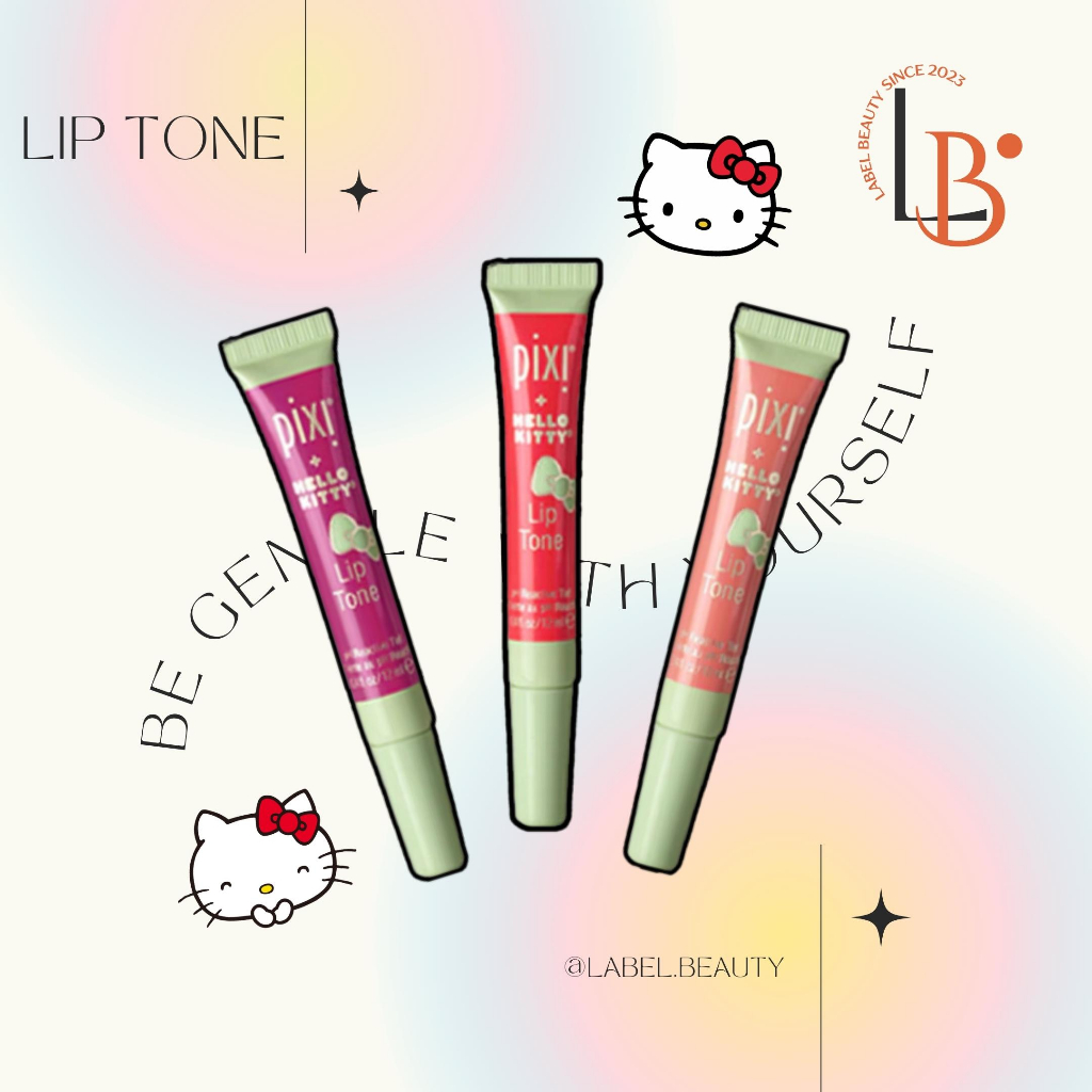 Available Lip Balm With Color Pixi + Hello Kitty Lip Tone - Label ...