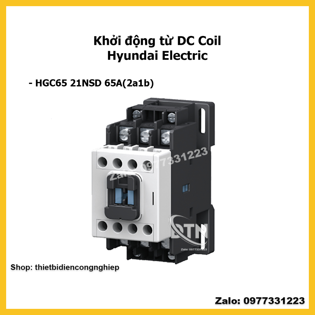 Starting From DC Coil Hyundai HGC65 21NSD 65A (2a1b) | Shopee Philippines