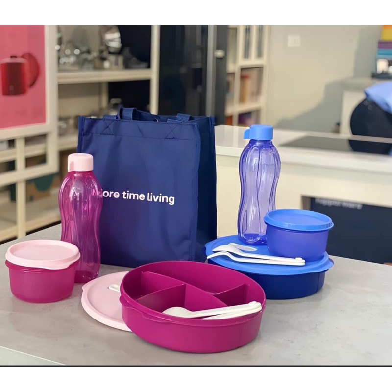 Genuine Tupperware lunch box Set | Shopee Philippines