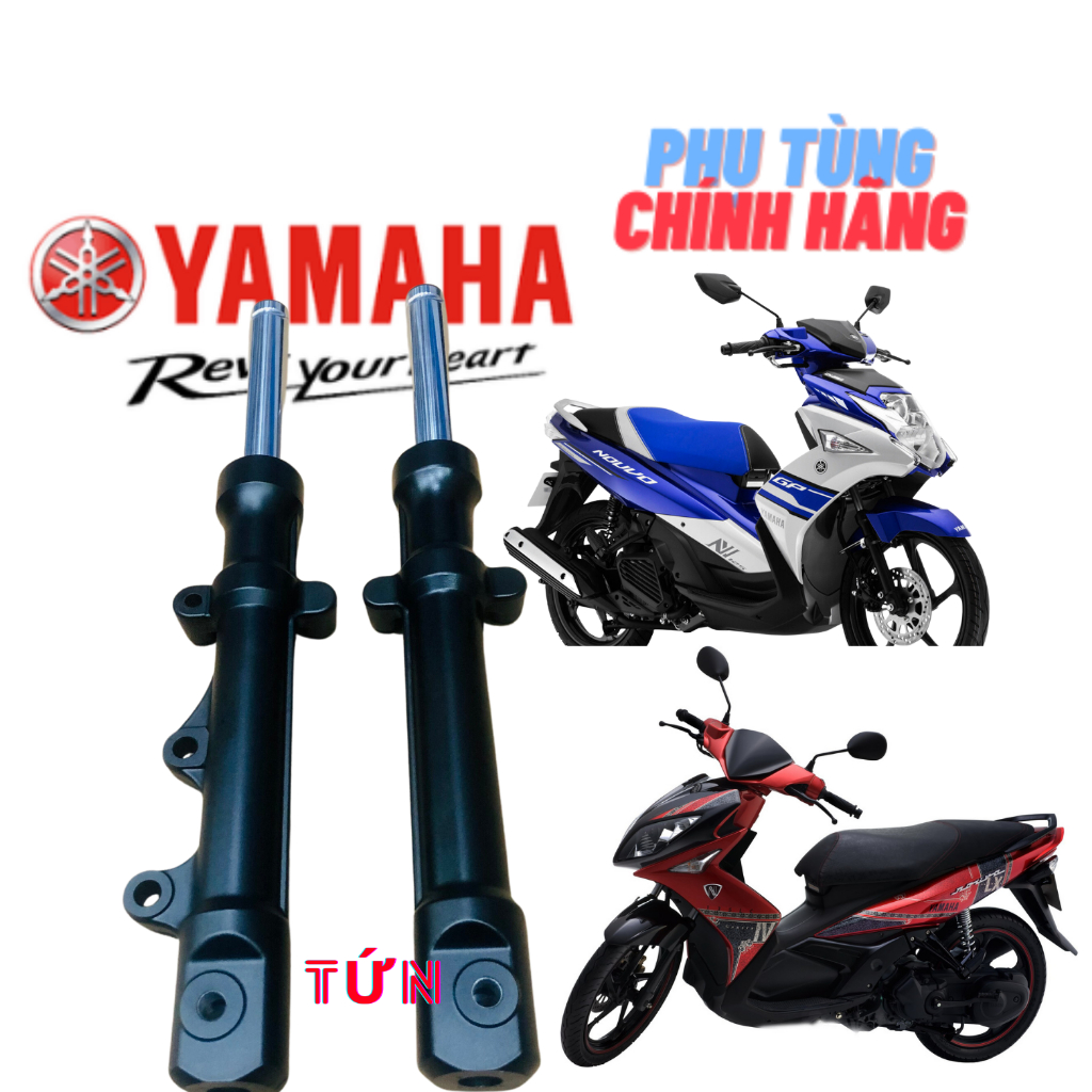 Front Fork nouvo 4, nouvo lx, nouvo 5, Genuine YAMAHA Ruffled Fork ...