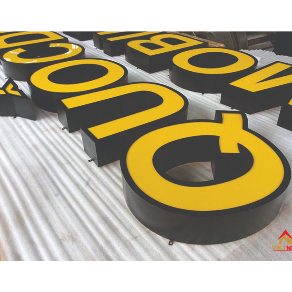Embossed drinking mica letters, light-lit mica letters, non-light mica ...