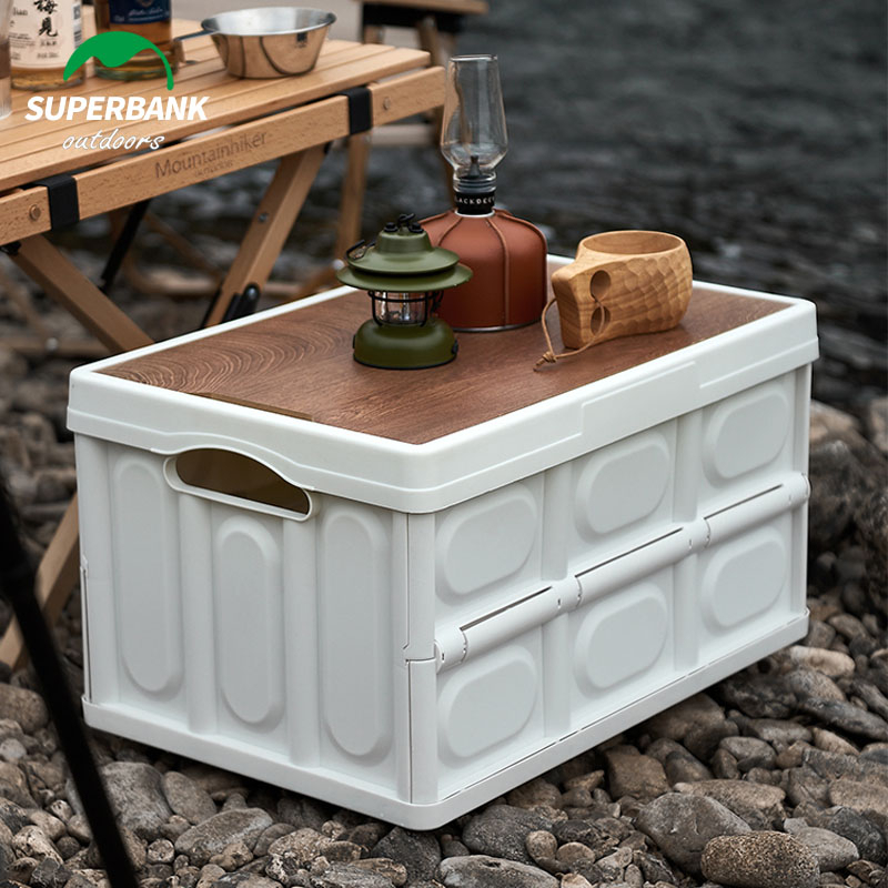 Camping table, folding camping table, multi-purpose plastic storage box ...