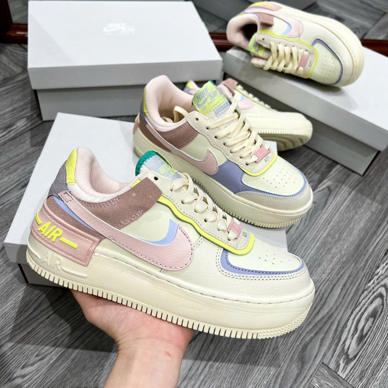 [Extraordinary Product] af1 shadow casmere af1 Sneakers In Cream Pink ...