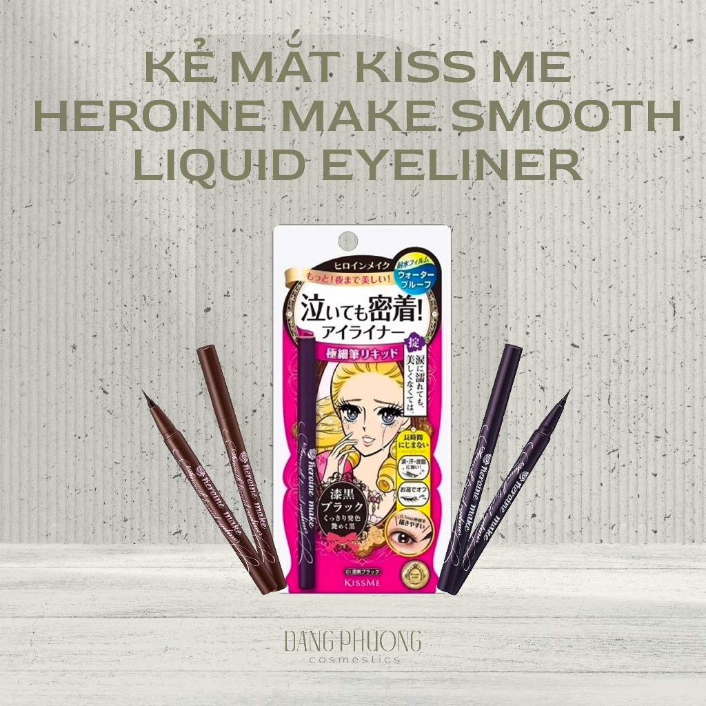 Kiss Me Heroine Make Smooth Liquid Eyeliner Shopee Philippines