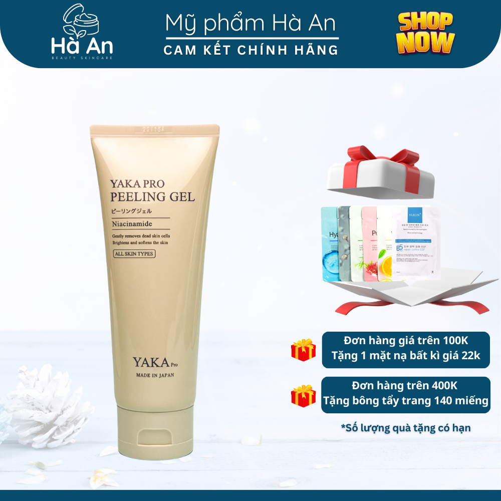 Yaka PRO PEELING GEL Japan Super Clean Physical Exfoliating GEL 100g