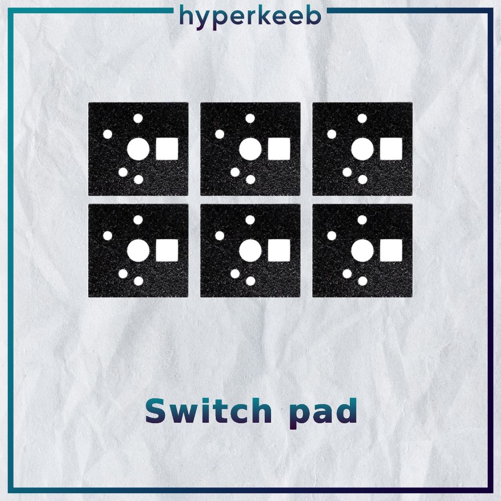 [foam] Switch foam Poron, PE | Switch pad | Sound Pepper Foam For PCB