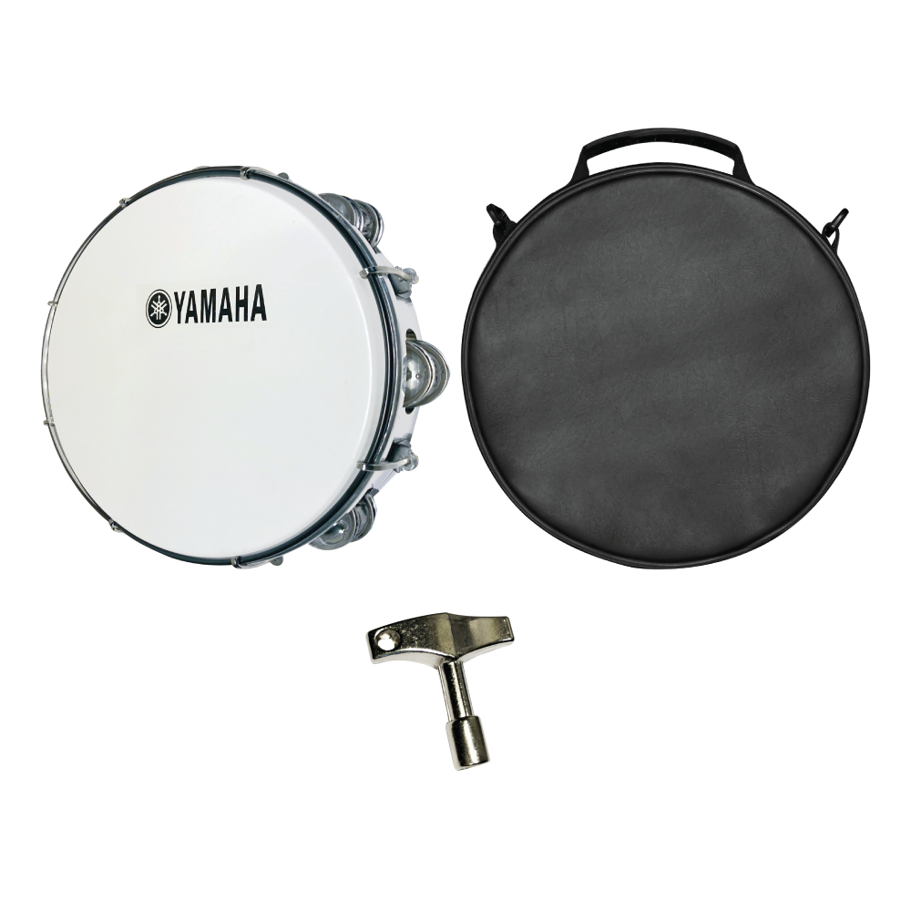 Combo Handshake Drums and Leather Case (Picture, Tunable Tambourine