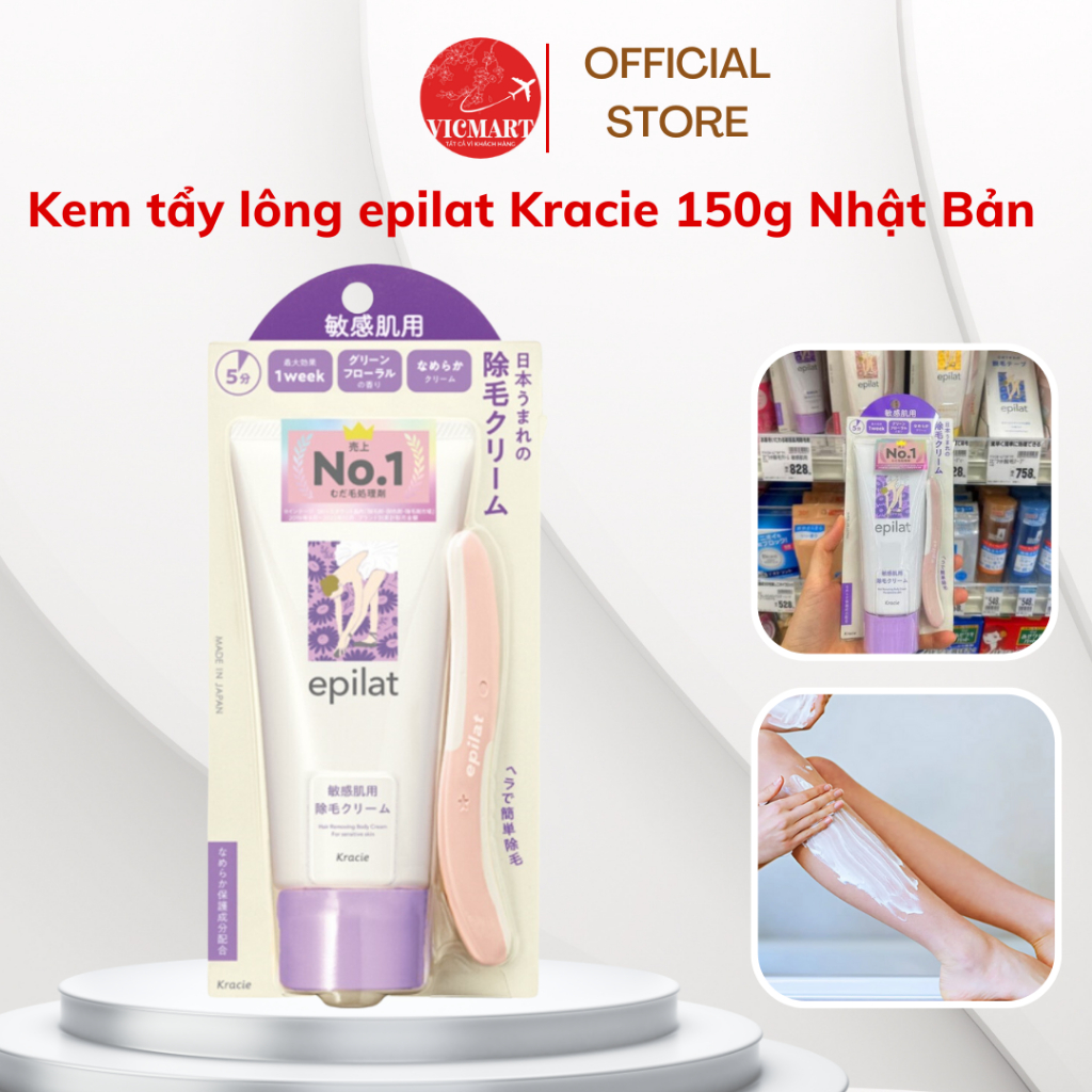 Body, Leg, Arm, Armpit, bikini Epilat Kracie Genuine Japanese Hair