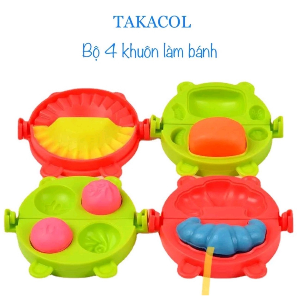Set Of Molds To Play With Super Cute Clay, Make Ice Cream, Make Cakes