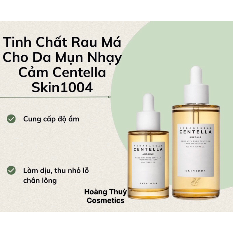 Centella Ampoule Skin1004 Serum Helps To Soothe The Skin, Helping To Effectively Restore The